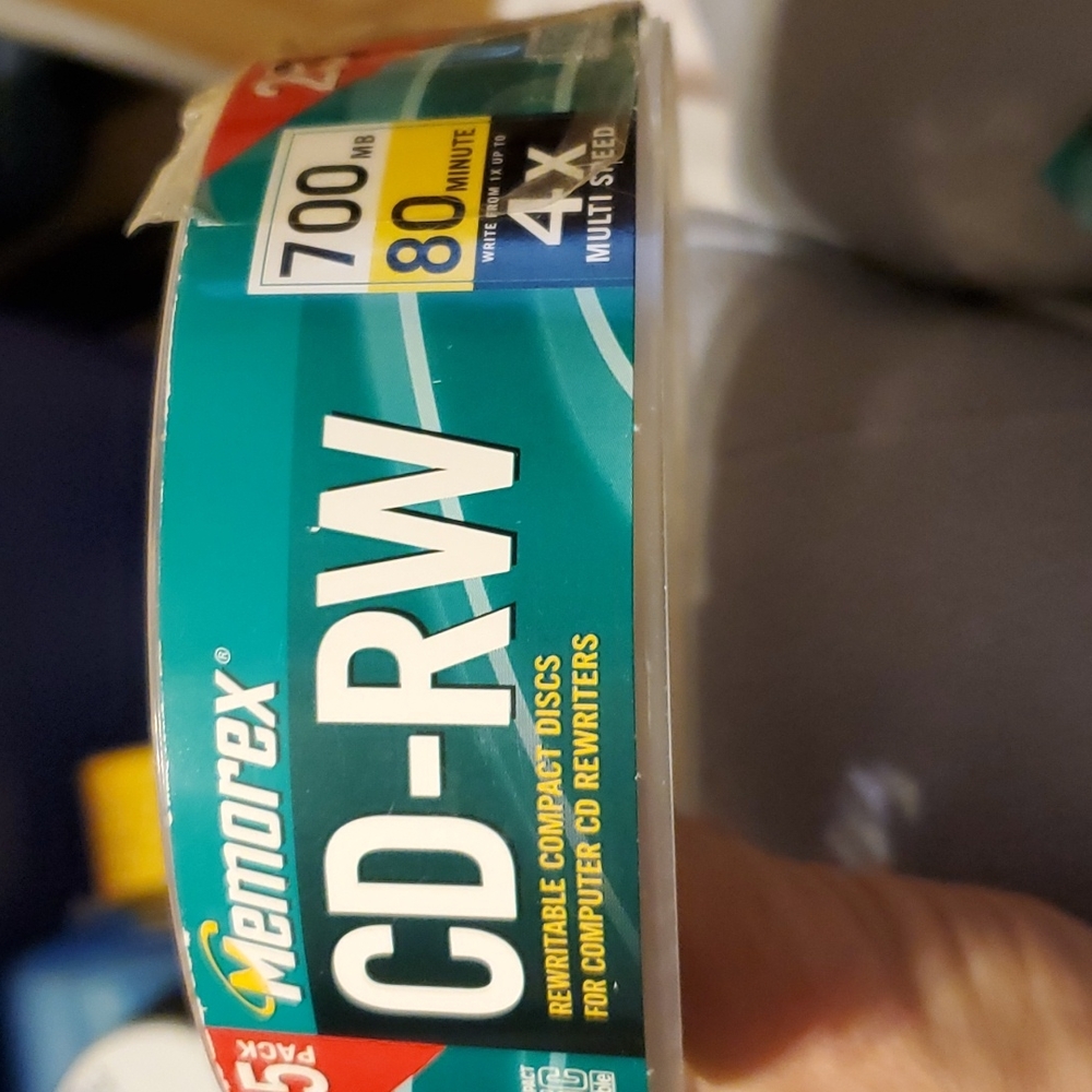 23 Pack Memorex CD-RW
